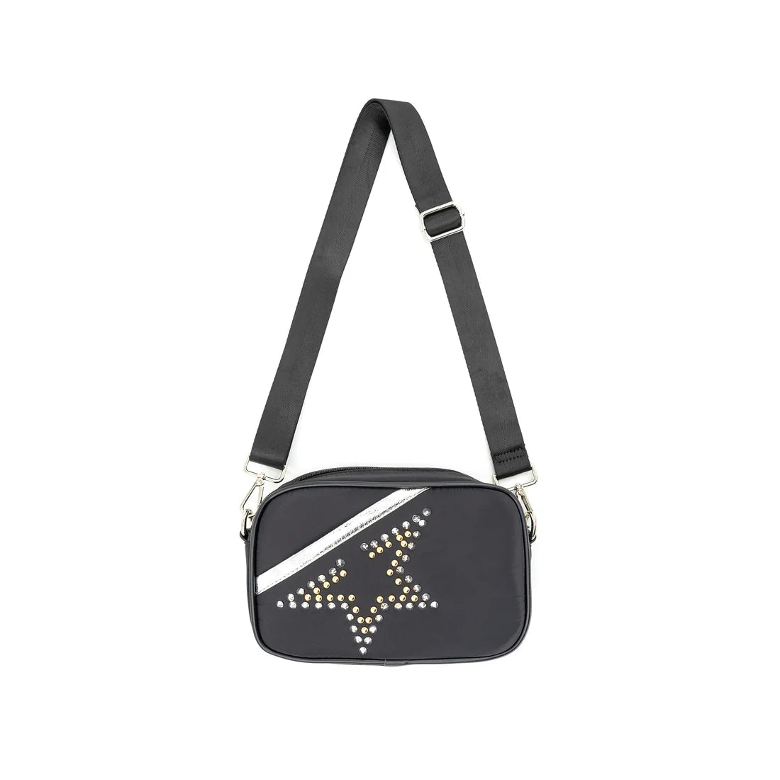 Star Studded Bag - Pick Gold or Silver Details!