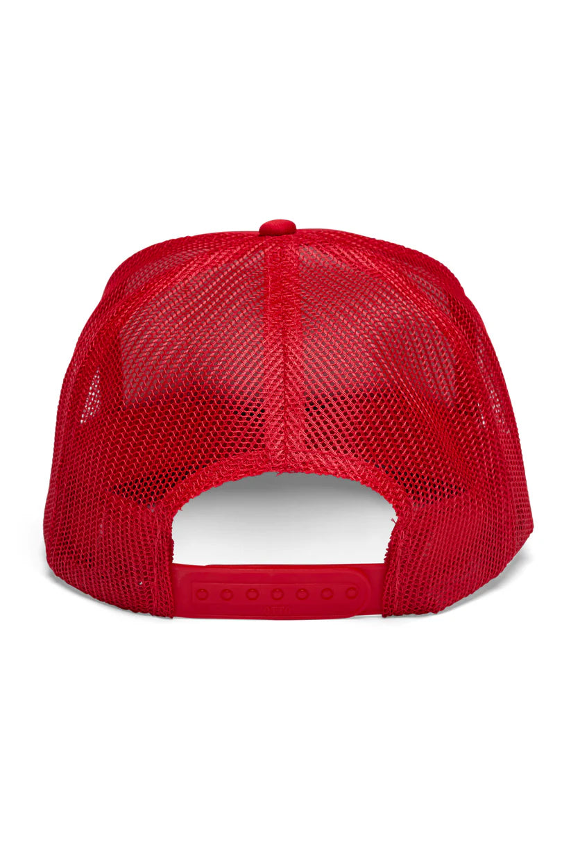 Keep It Salty Trucker Hat in Red